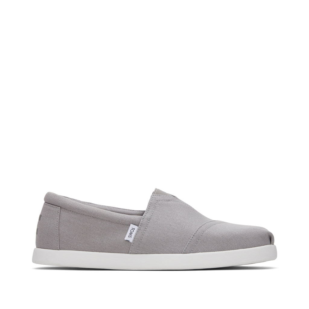 Alp Fwd Grey Recycled Cotton Canvas Side View