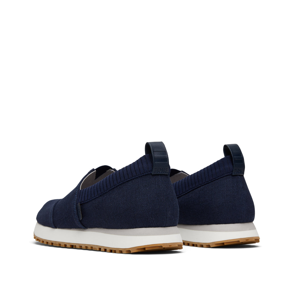 Resident 2.0 Navy Heritage Canvas Sneaker Back View