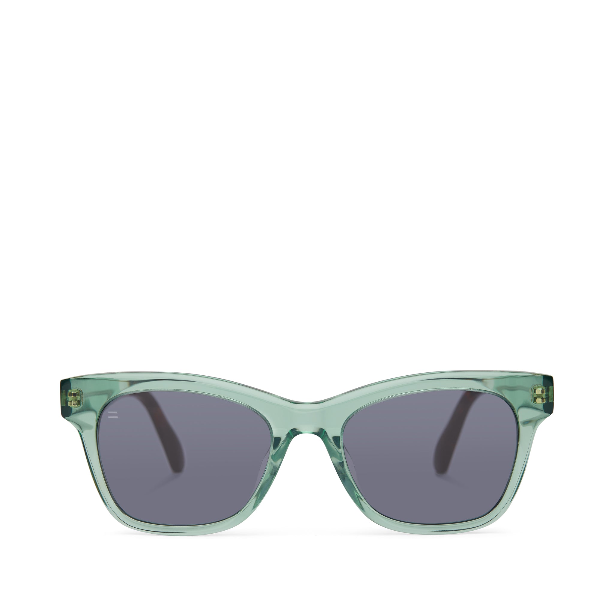Margot Jade Handcrafted Sunglasses Front View