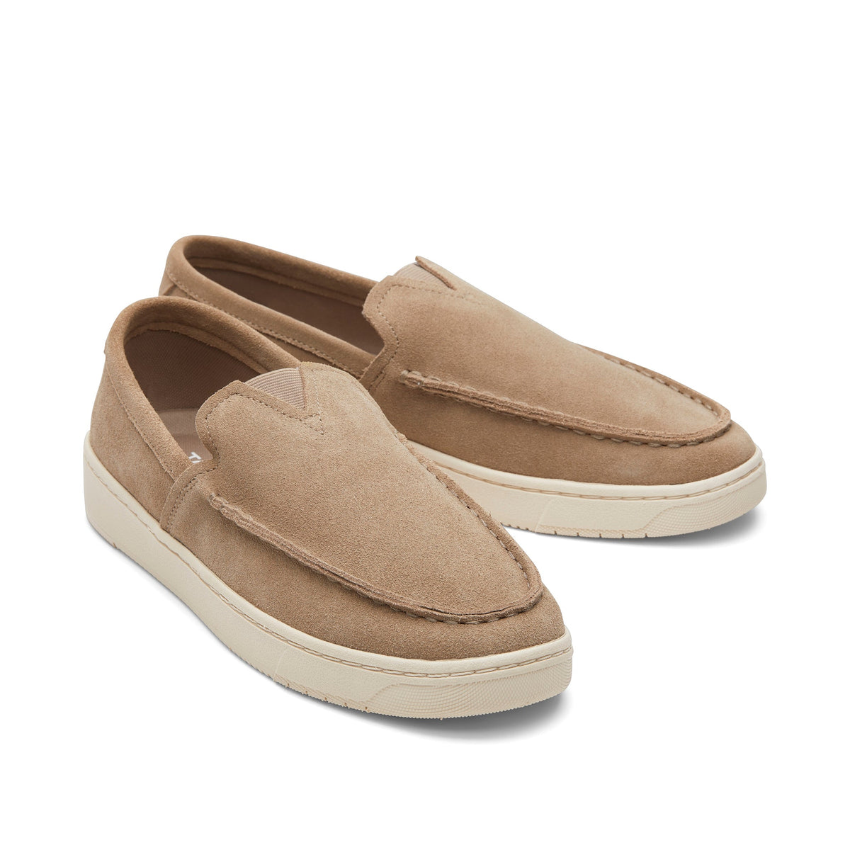 TRVL LITE Loafer - Dune Suede Front View