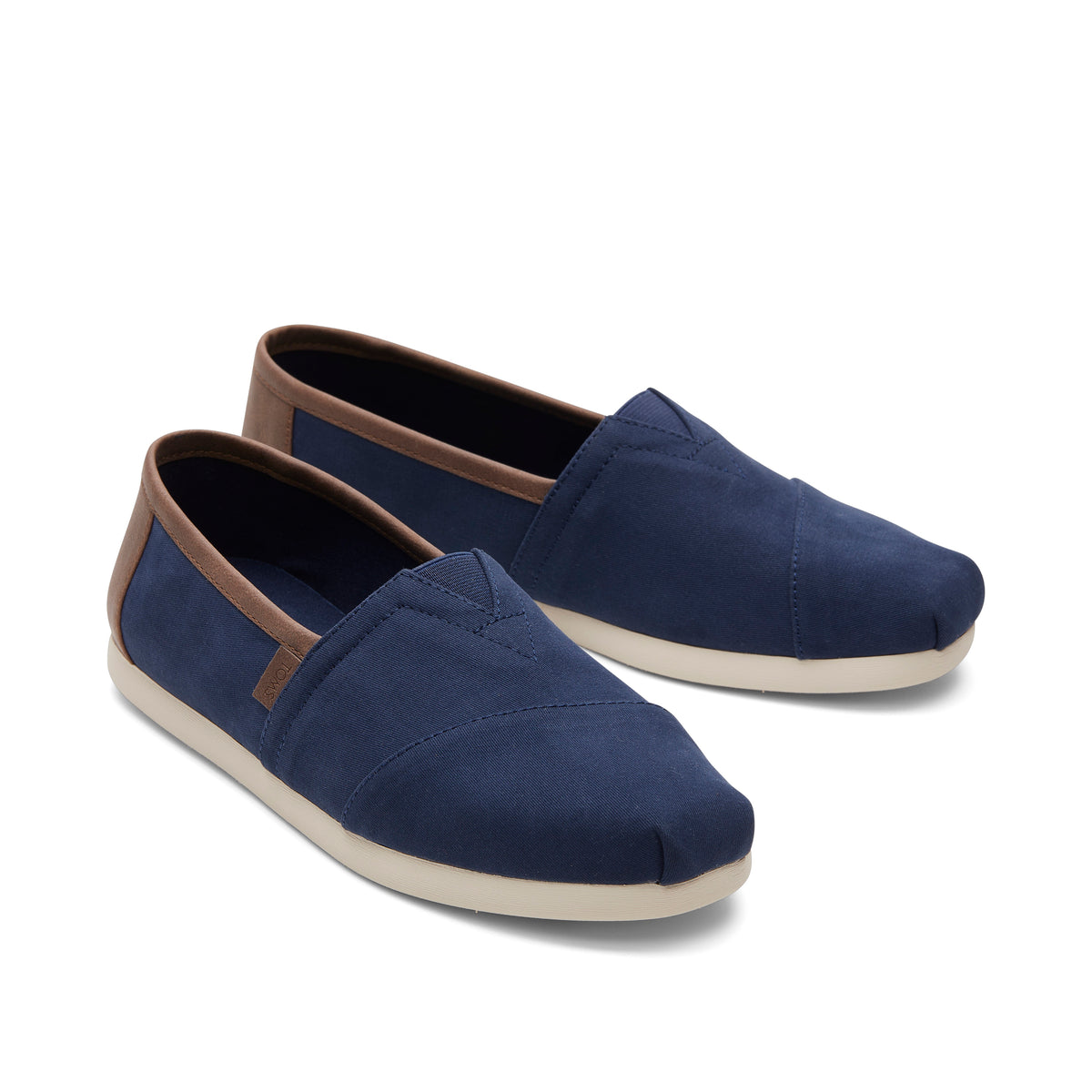 Alpargata Navy Synthetic Trim Front View