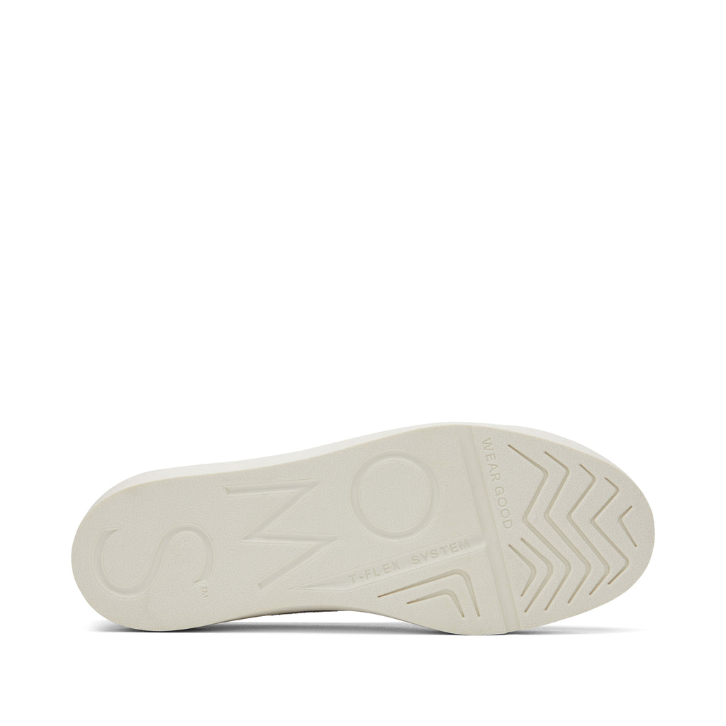 Verona Grey Slip On Sneaker Bottom Sole View