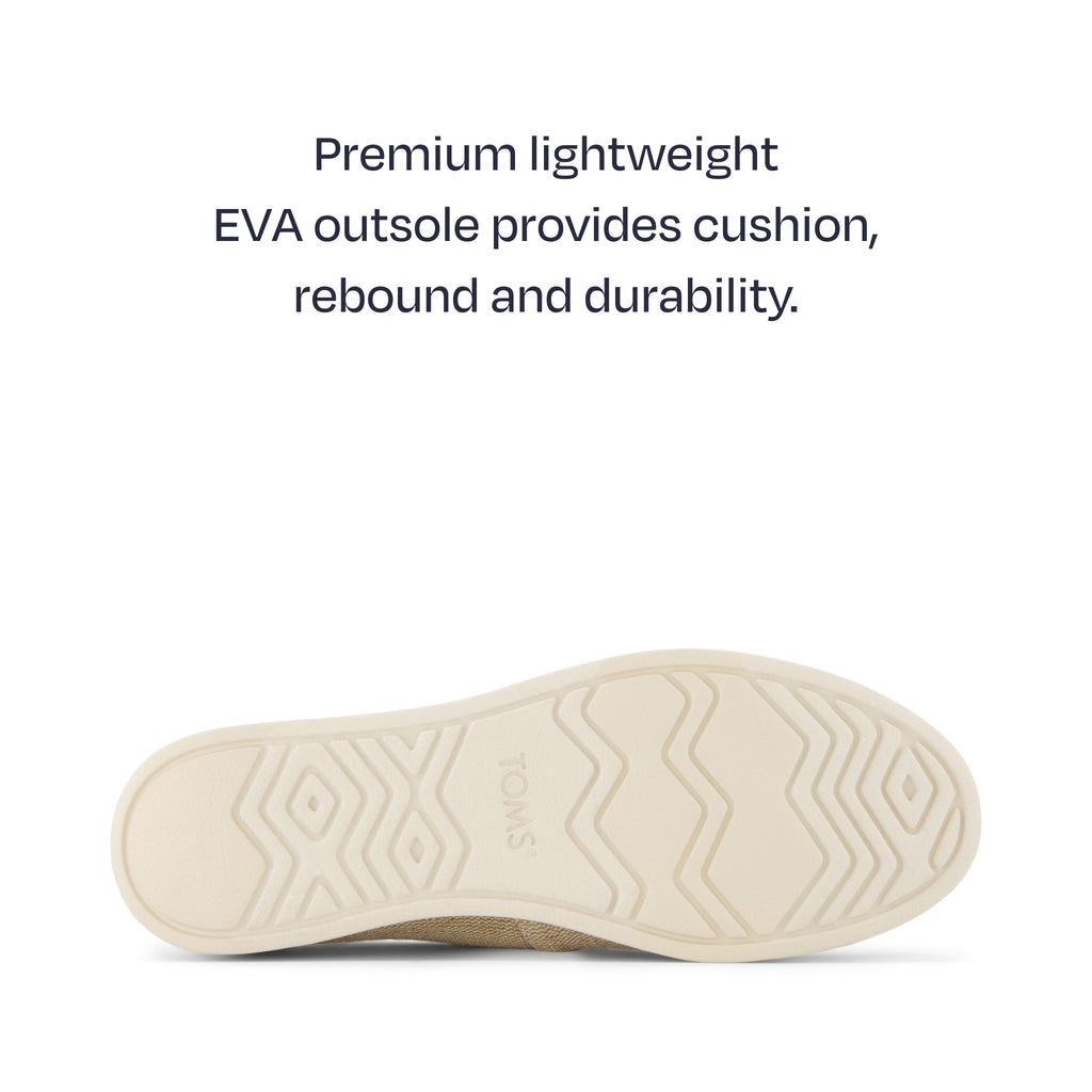 alpargata plus sole view - premium lightweight outsole for cushion and durability
