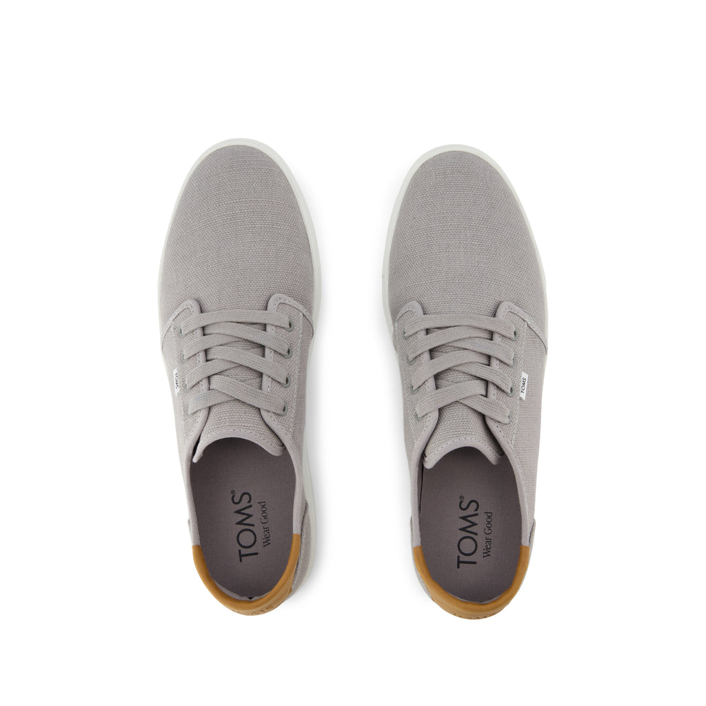 Carlo 2.0 Lace-Up Sneaker - Drizzle Grey Legacy Canvas Top View