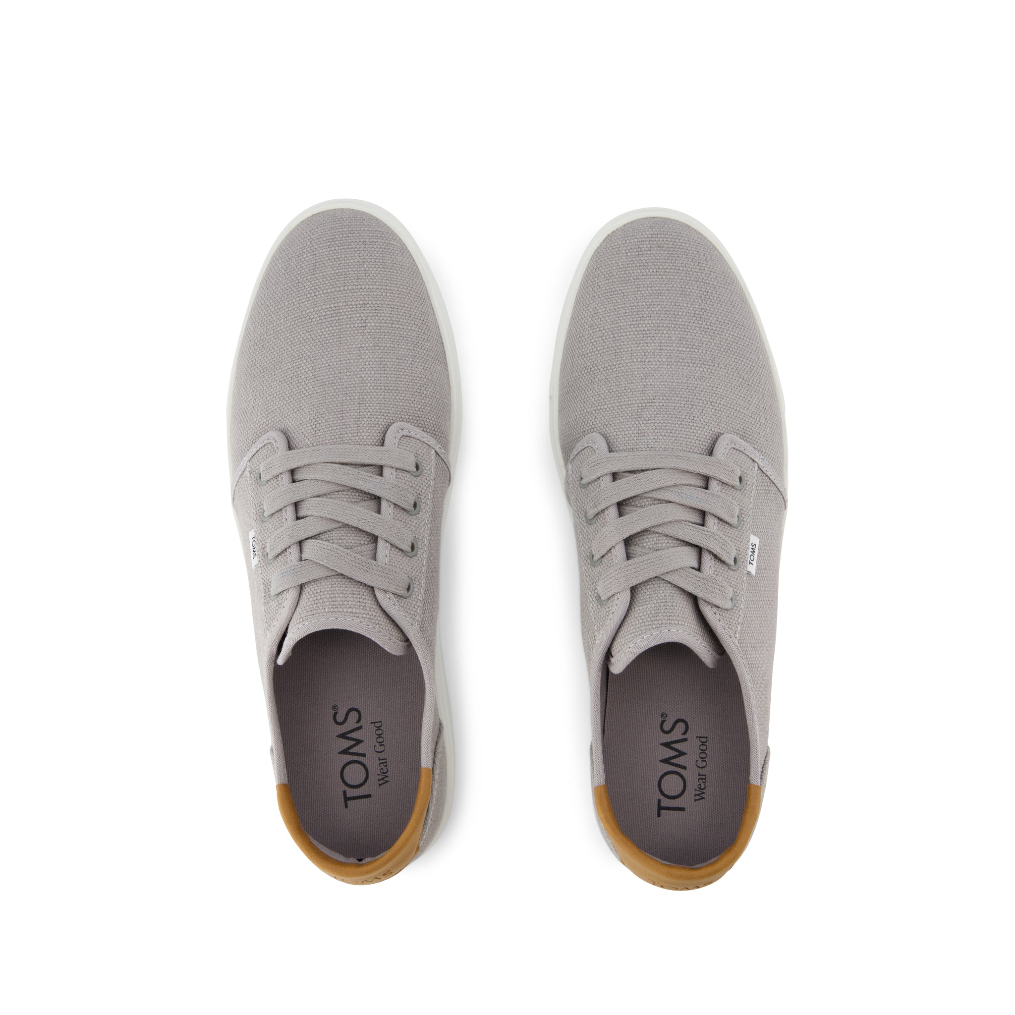 Carlo 2.0 Lace-Up Sneaker - Drizzle Grey Legacy Canvas Top View