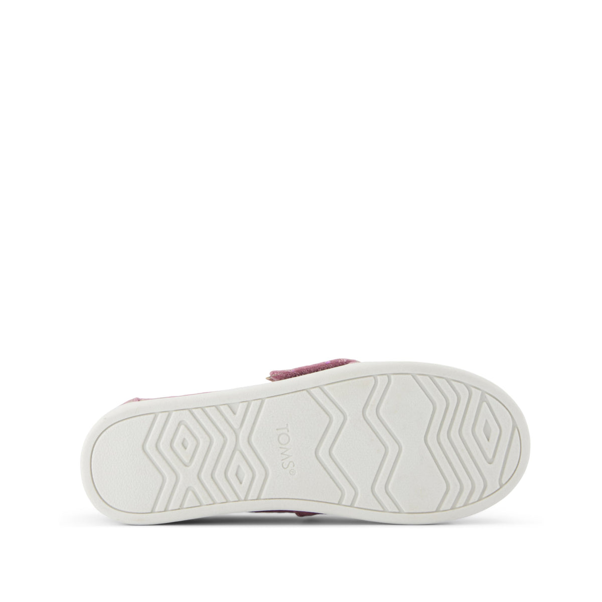 Alpargata Classic Kids Shoe - Cosmic Pink Iridescent Leopard Bottom Sole View