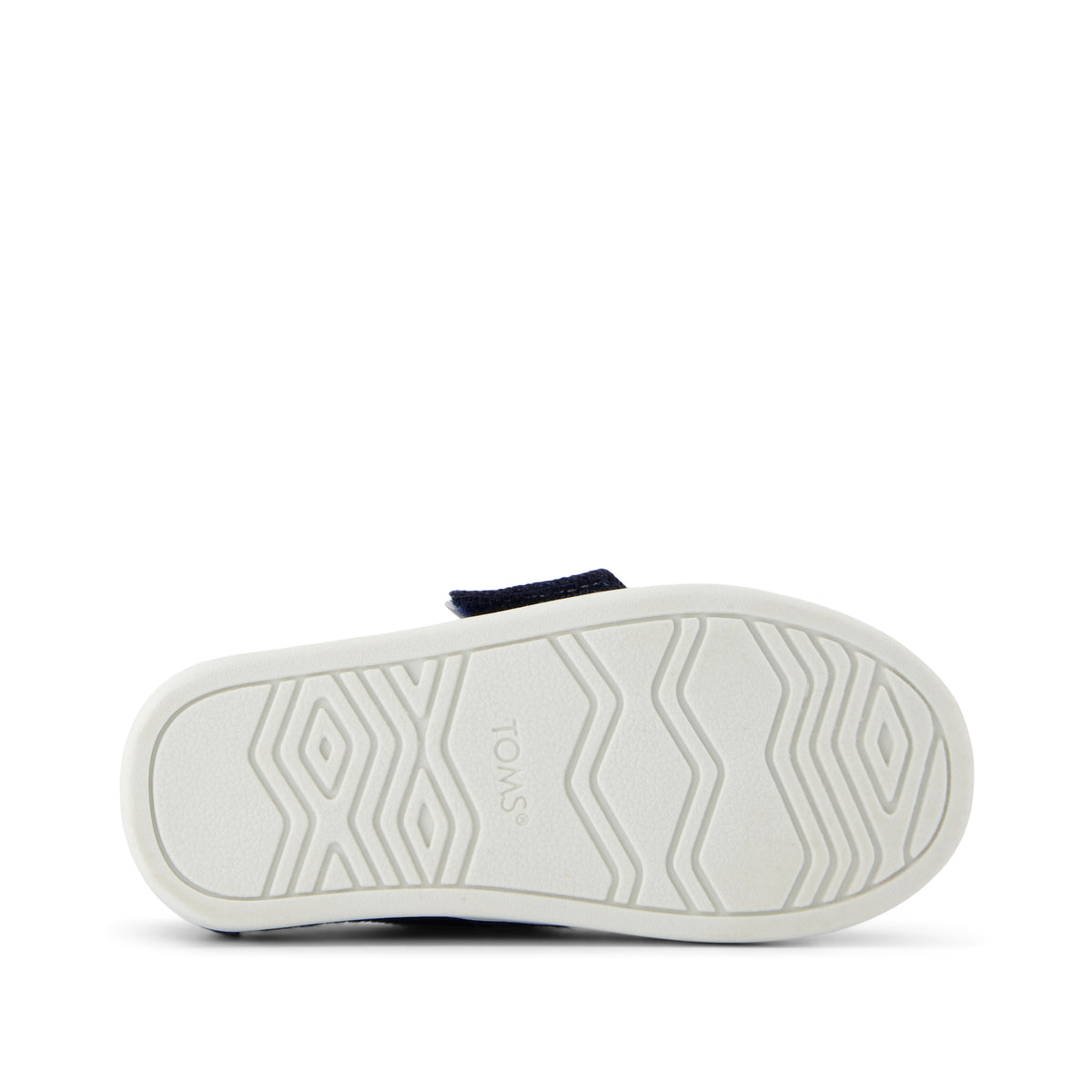 Alpargata Classic Toddler Shoe - Navy Heritage Canvas Bottom Sole View