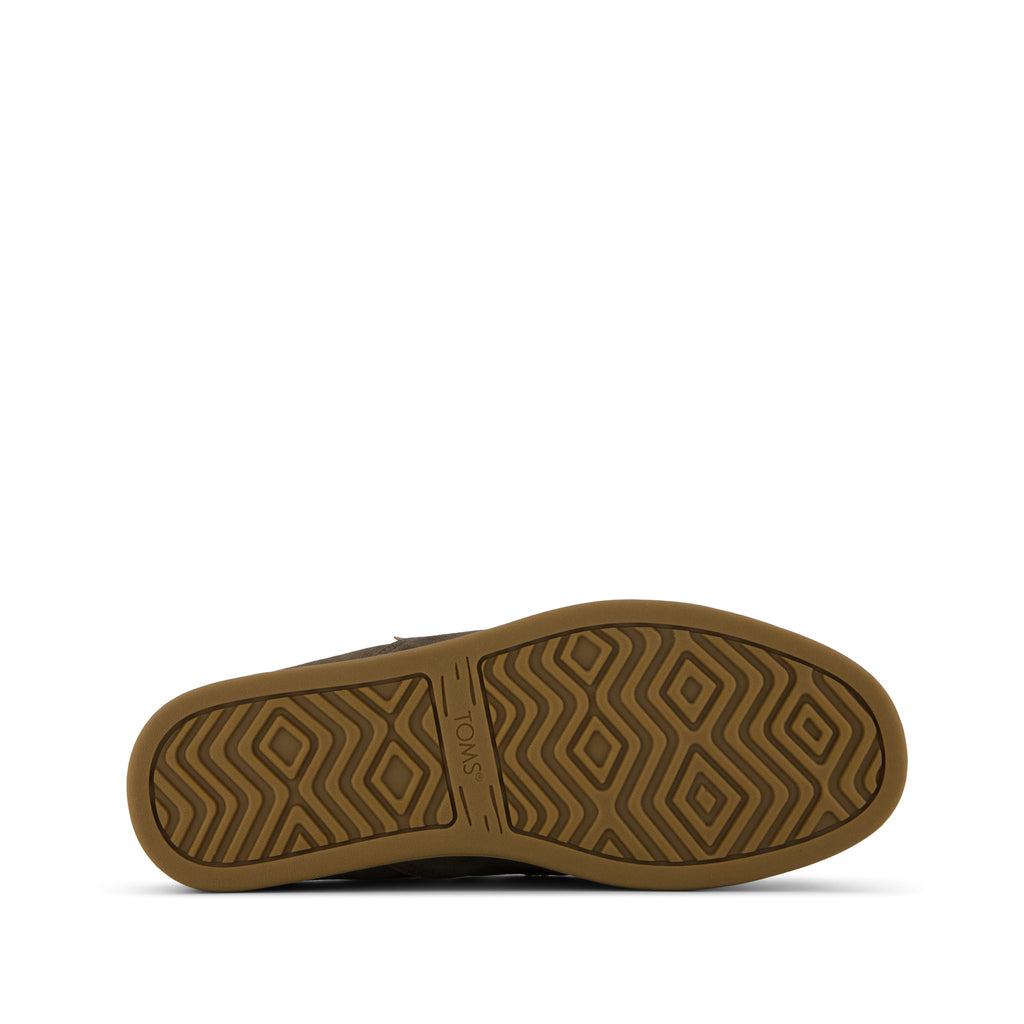 Alonso Mule - Canteen Suede w/ Faux Shearling Bottom Sole View