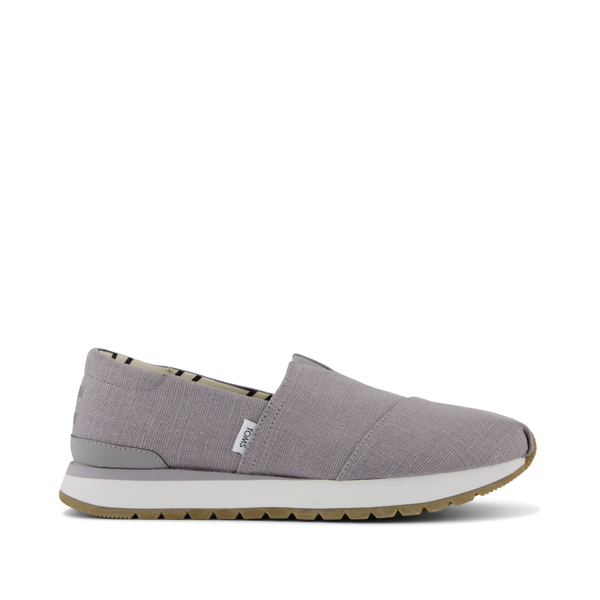 Resident Plus - Drizzle Grey Heritage Canvas Side View