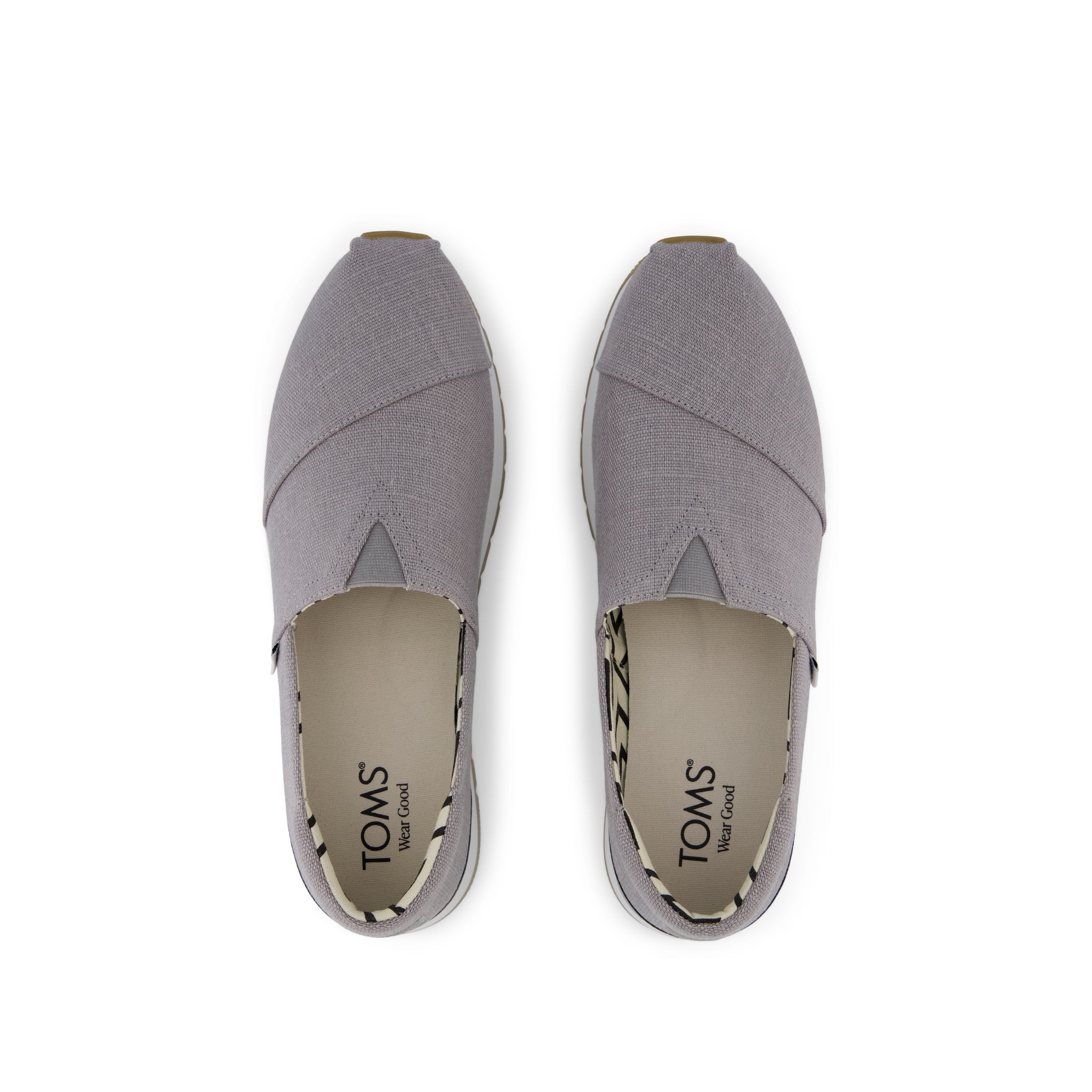 Resident Plus - Drizzle Grey Heritage Canvas Top View