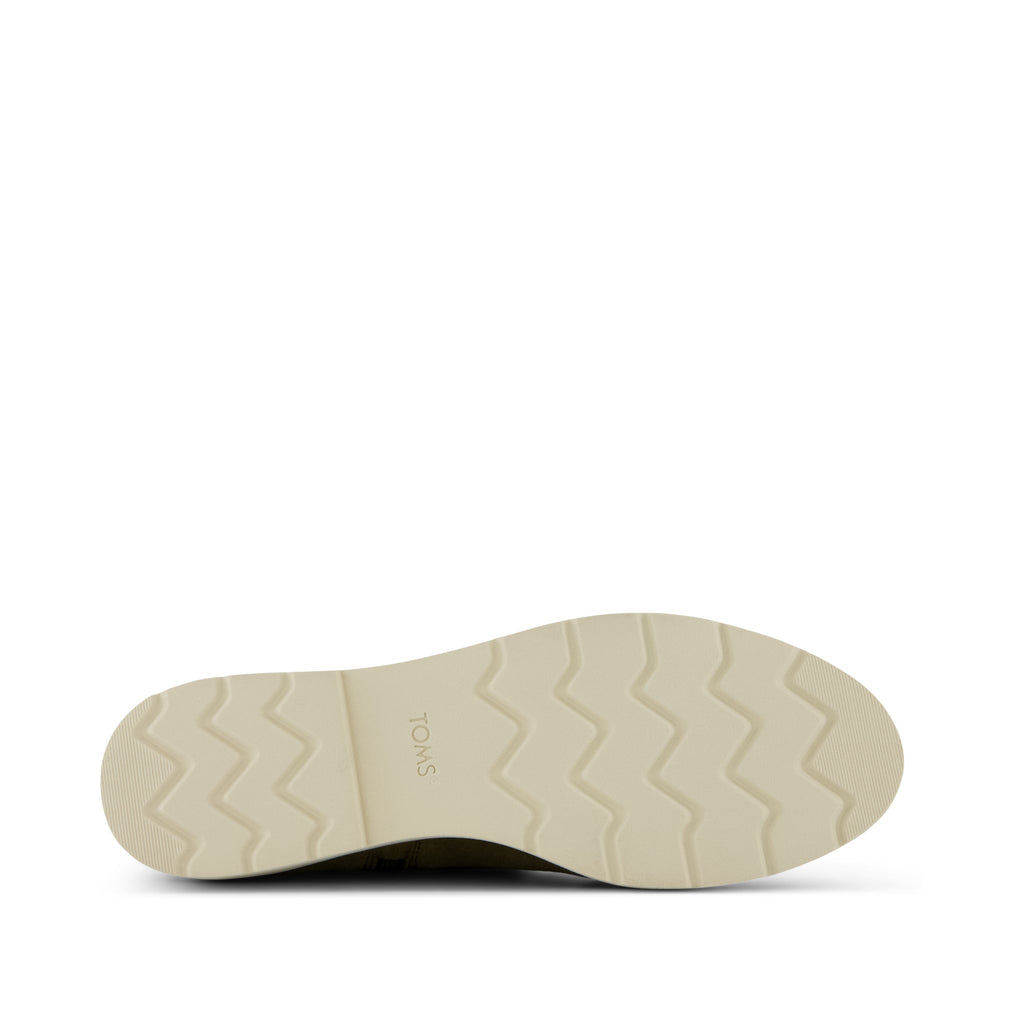 Marlow Boot - Water Repellent Military Olive Suede Bottom Sole View