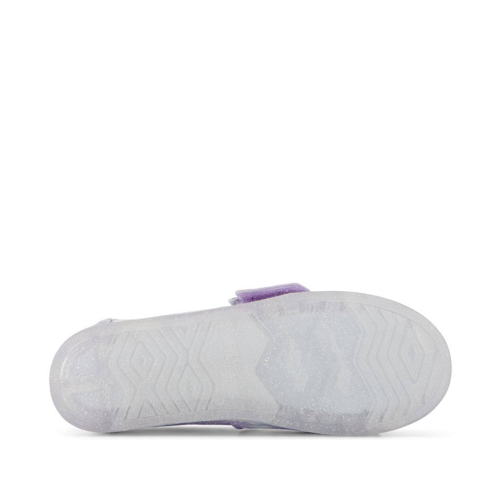 Alpargata Classic Kids Shoe - Misty Lilac Iridescent Unicorn Bottom Sole View