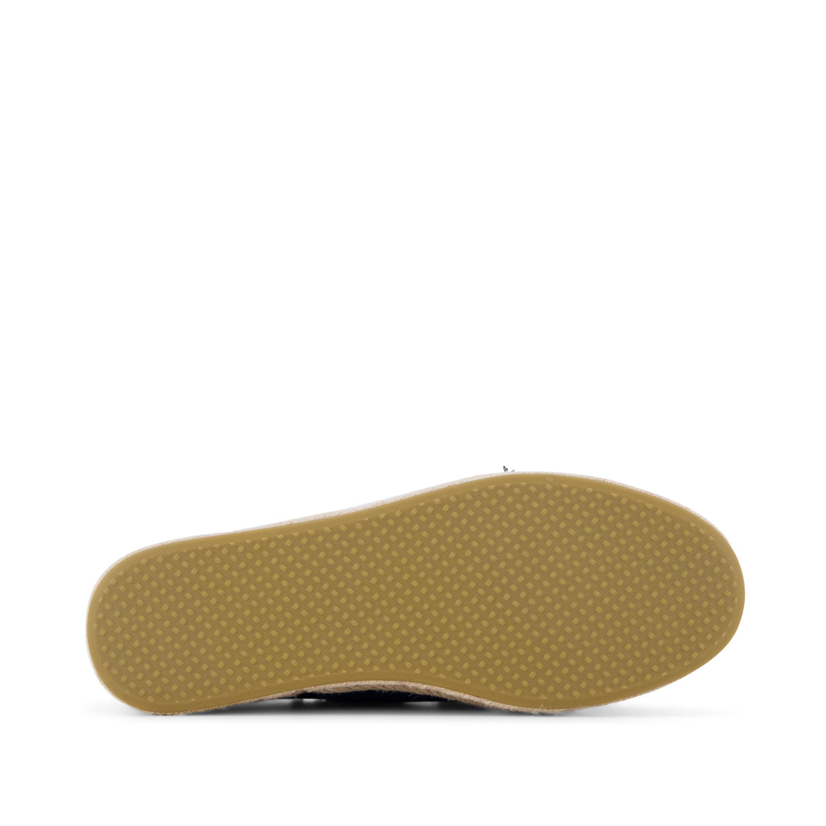 Carolina Lace-Up Espadrille - Navy Fray Bottom Sole View