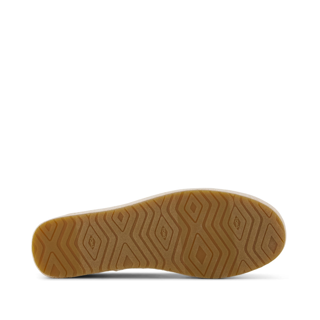 Valencia Platform Espadrille - Niagara Mist Chambray Dot Bottom Sole View