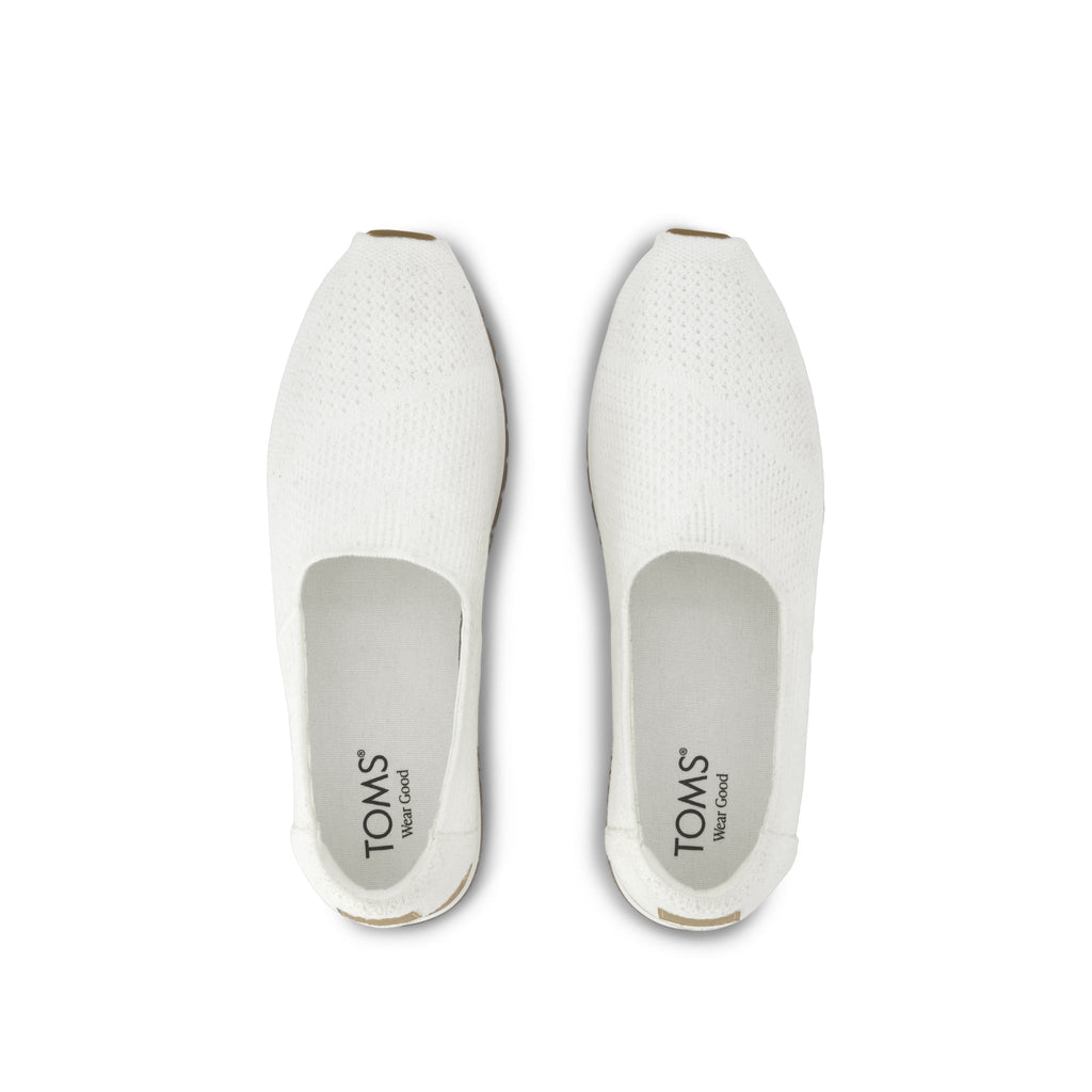 Resident Plus - White Knit Top View