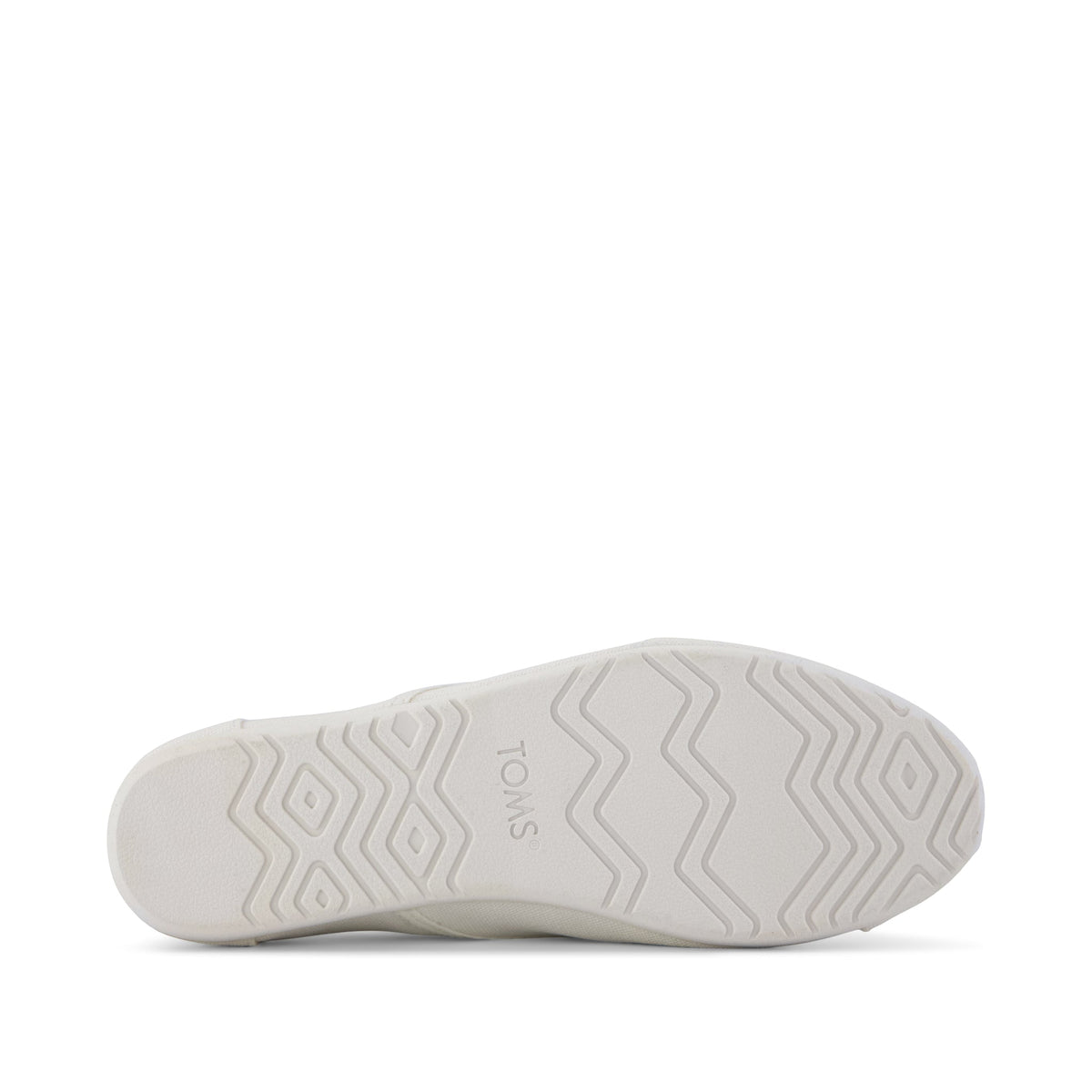 Cordones Plus Sneaker - White Canvas Bottom Sole View
