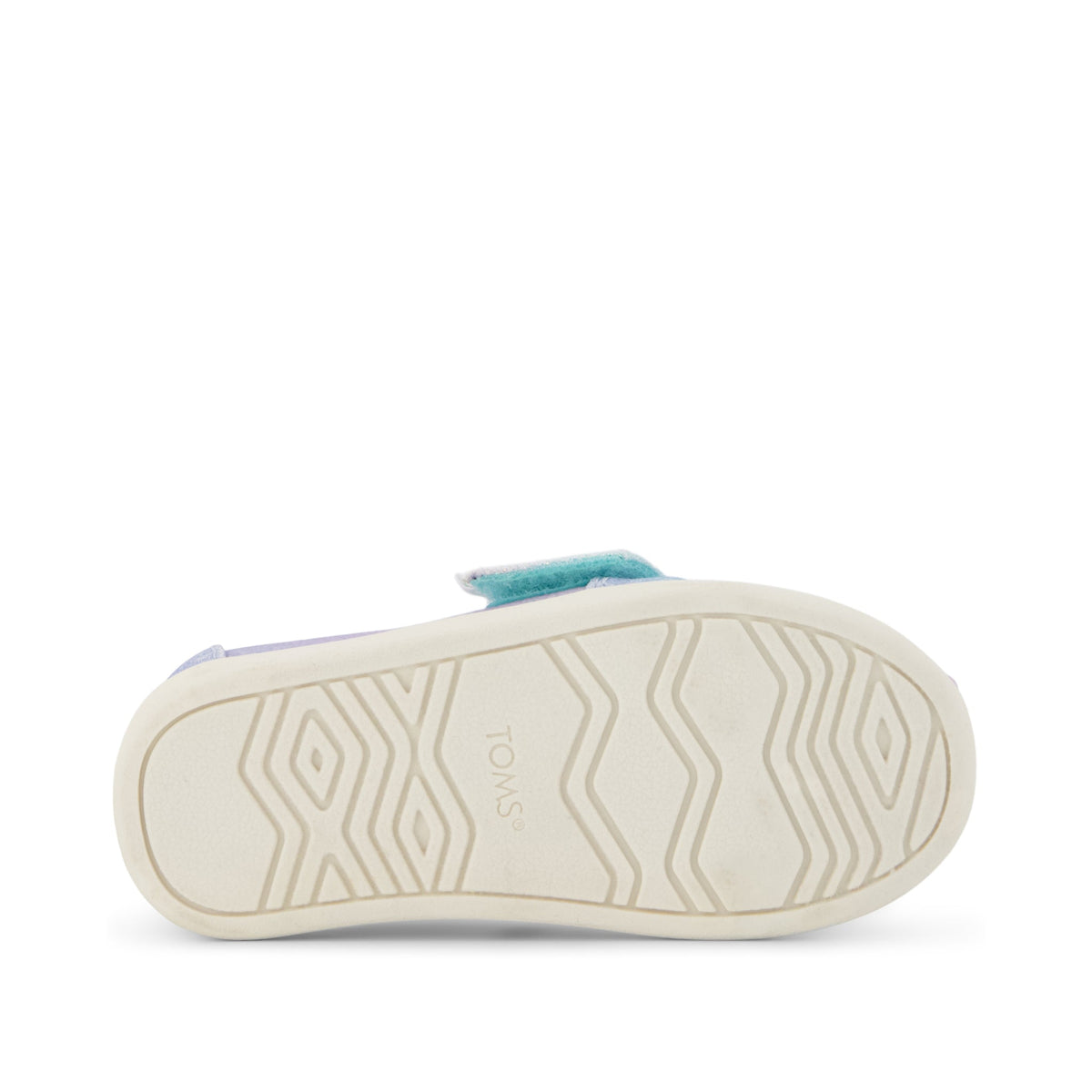 Alpargata Classic Toddler Shoe - Ombre Glitter Bottom Sole View