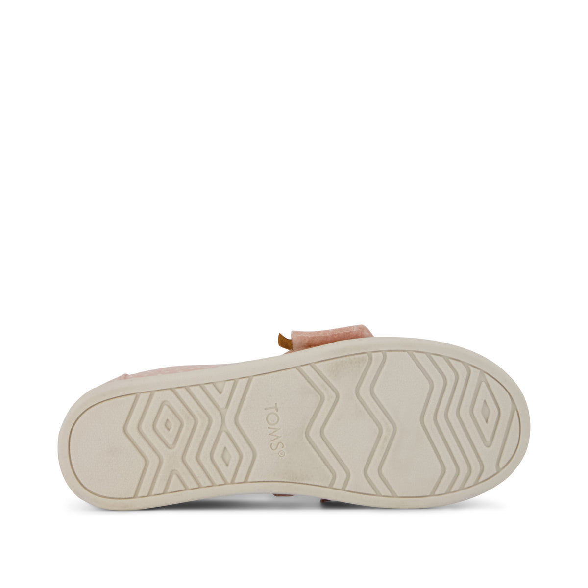 Alpargata Classic Kids Shoe -  Bloom Chambray Dot Bottom Sole View