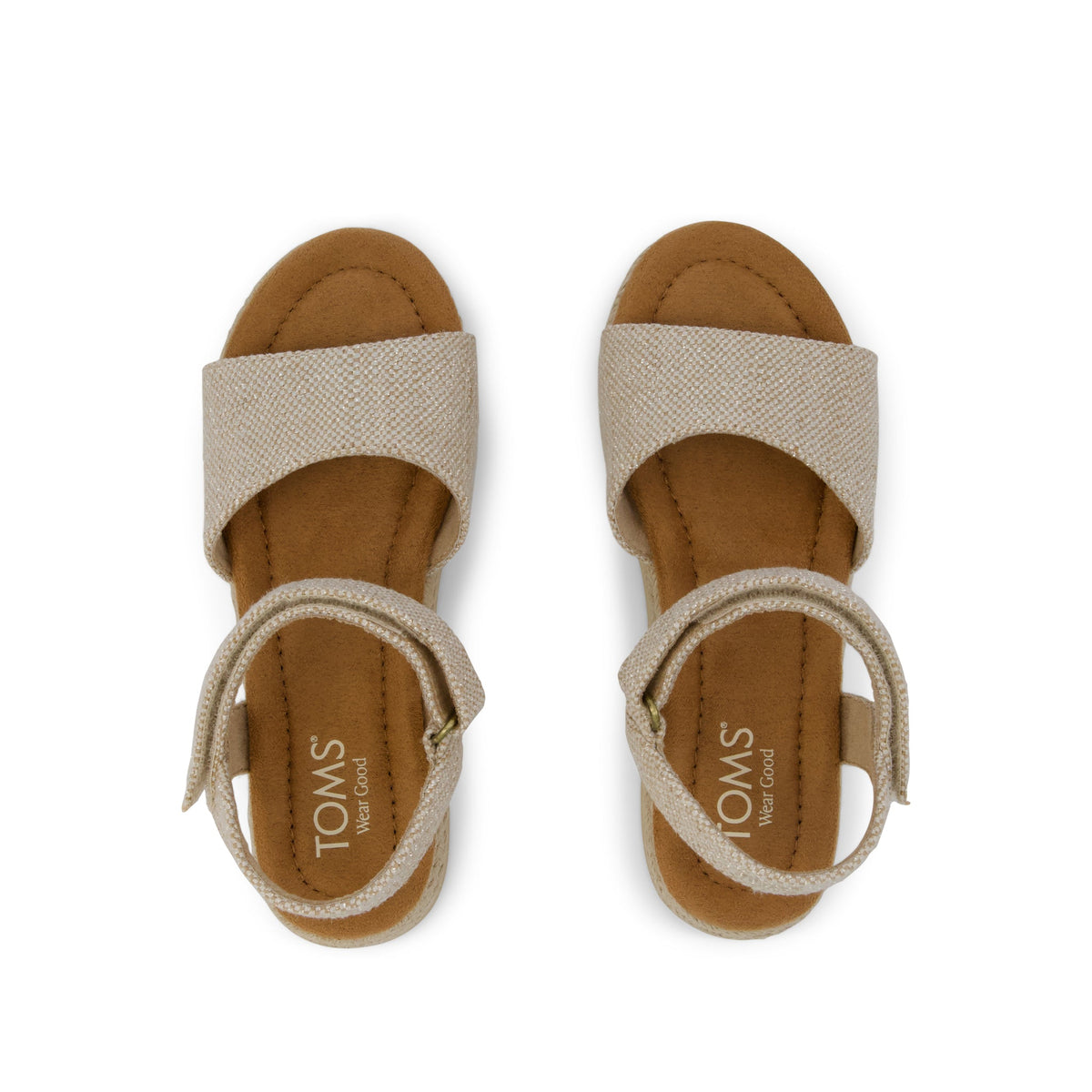 Diana Kids Sandal - Champagne Glimmer
 Top View