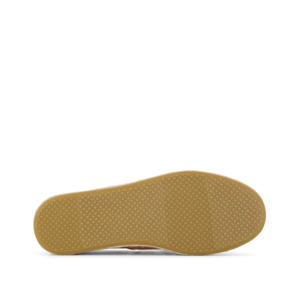 Carolina Lace-Up Espadrille - Bloom Mesh Bottom Sole View