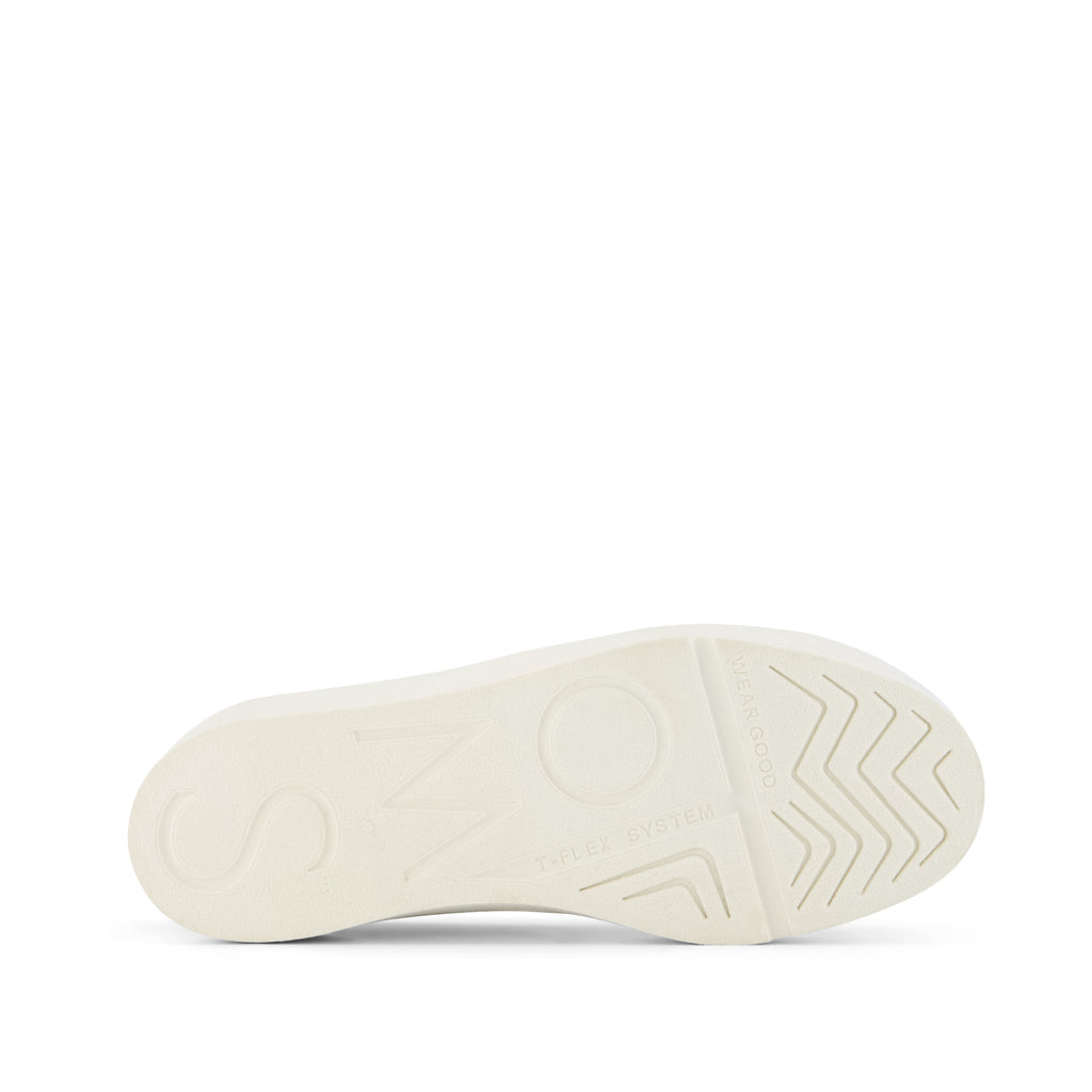 Verona Slip On Sneaker - Navy Heritage Canvas Bottom Sole View