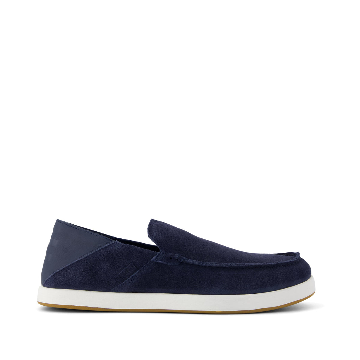 Alonso Rope Loafer - Navy Suede Side View