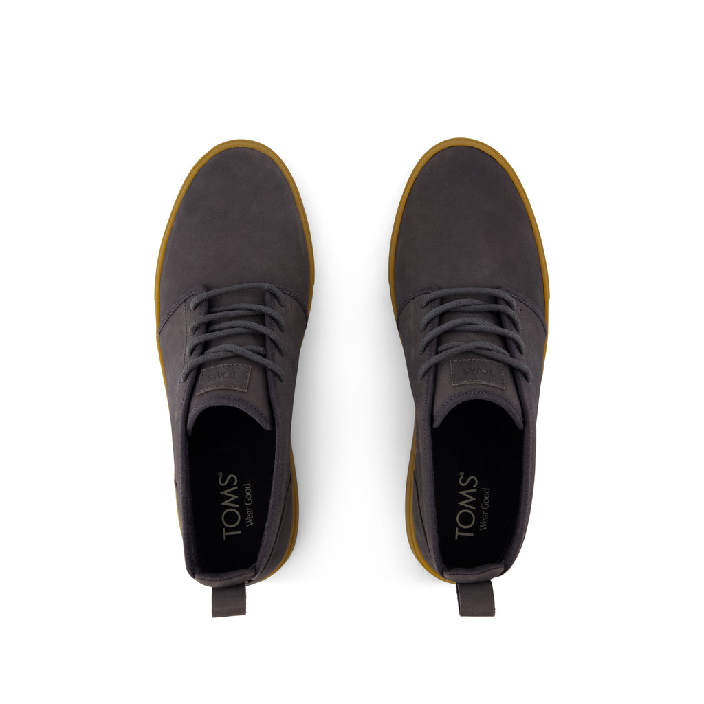 Carlo Mid Terrain 2.0 Sneaker - Water Resistant Forged Iron Leather Top View