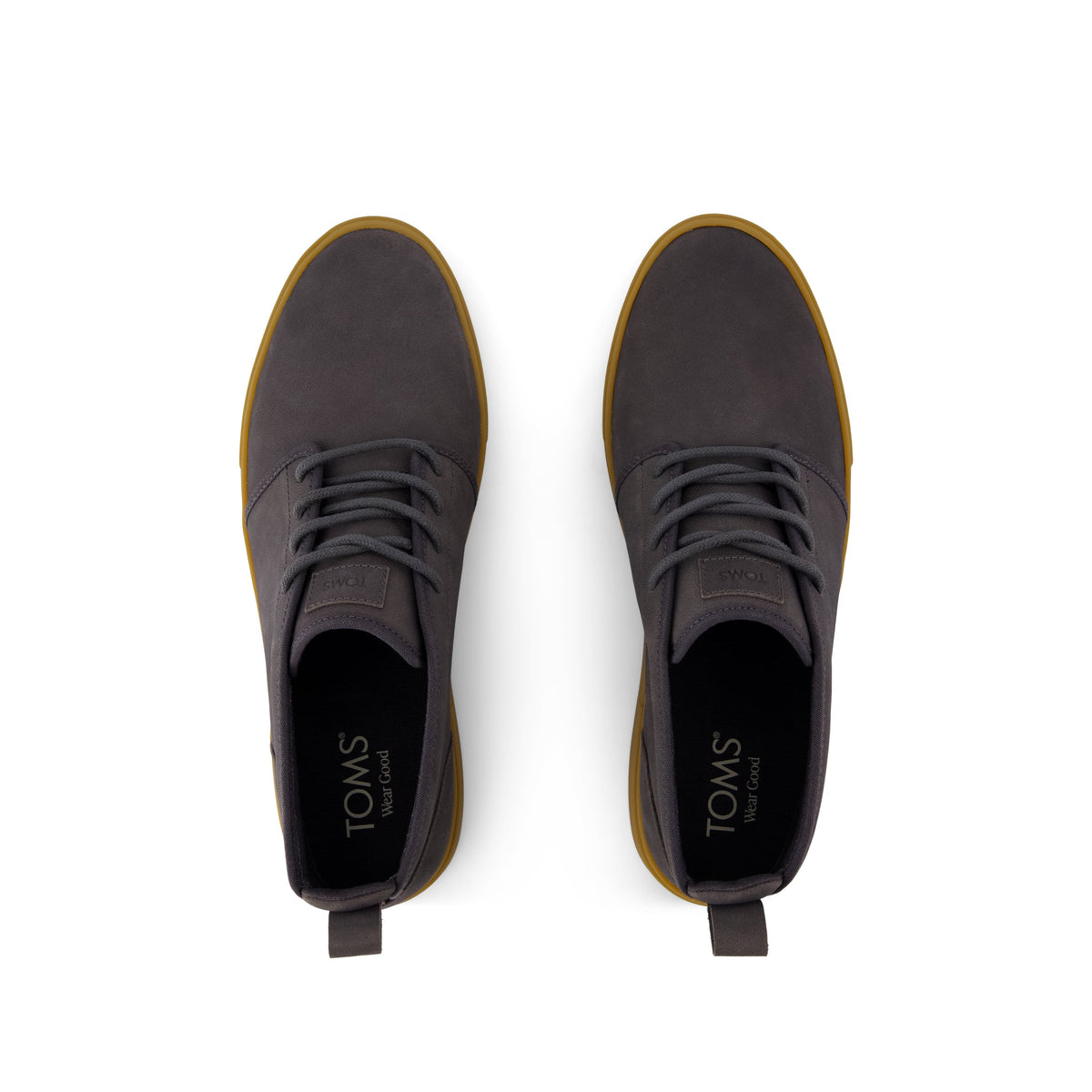 Carlo Mid Terrain 2.0 Sneaker - Water Resistant Forged Iron Leather Top View