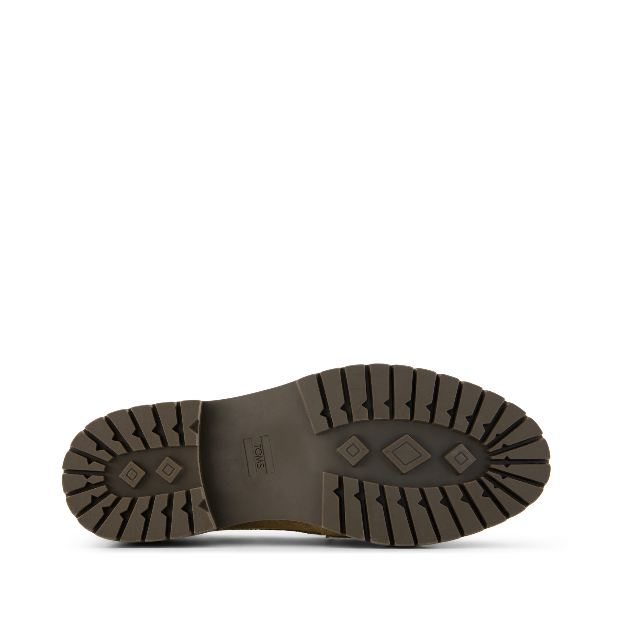 Cara Loafer - Toffee Suede w/ Studs Bottom Sole View