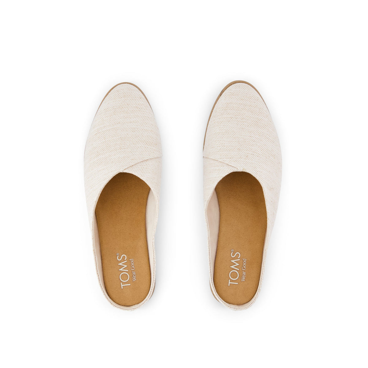 Amelia Mule - Natural Top View