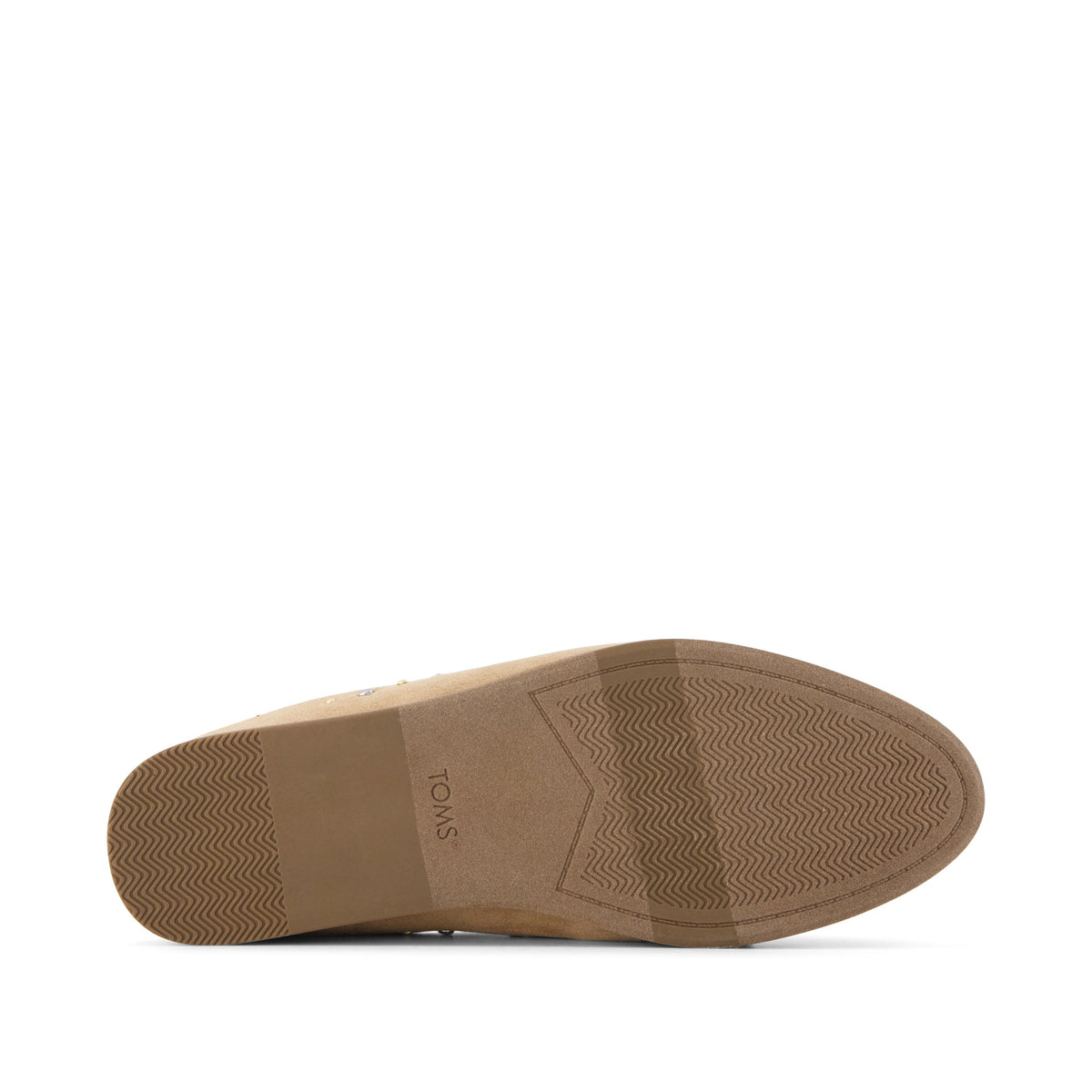 Amelia Mule - Taupe Microsuede w/ Studs Bottom Sole View