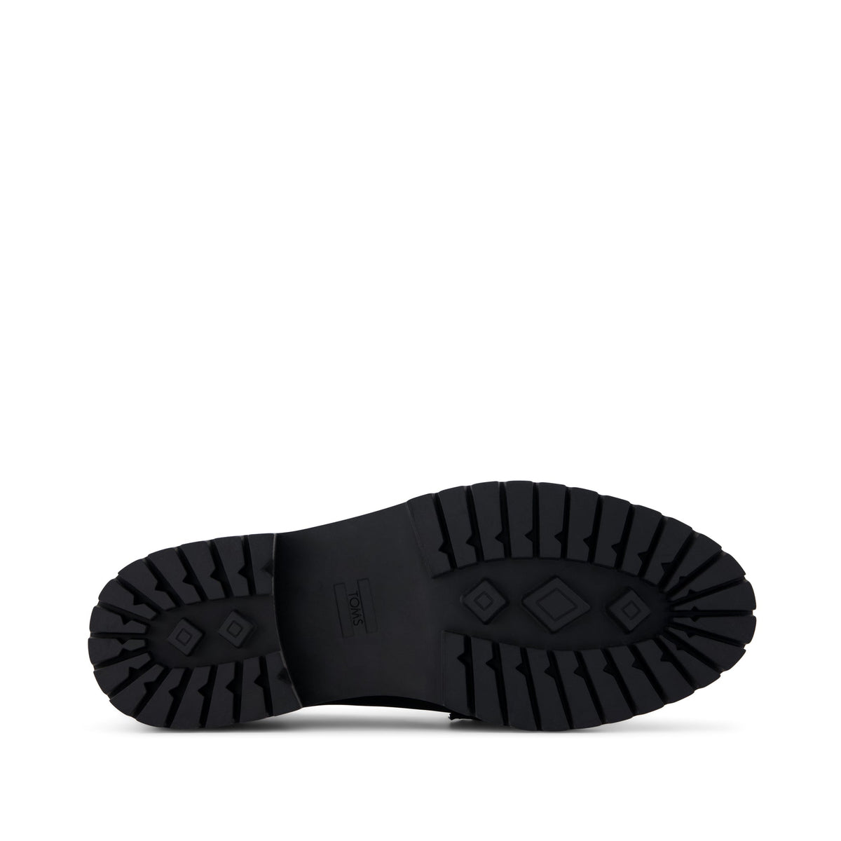 Cara Bow Loafer - Black Leather Bottom Sole View