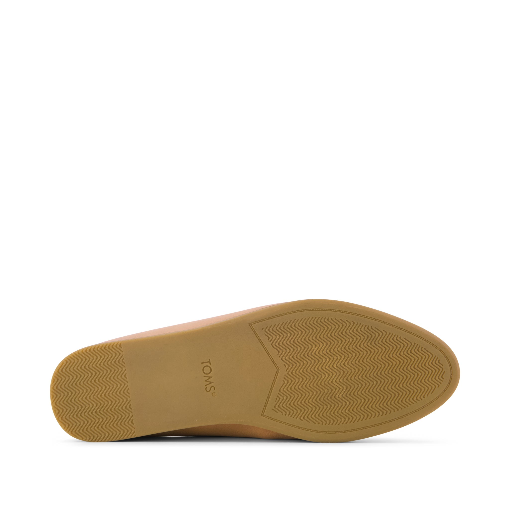 Amelia Mule - Honey Faux Leather Bottom Sole View