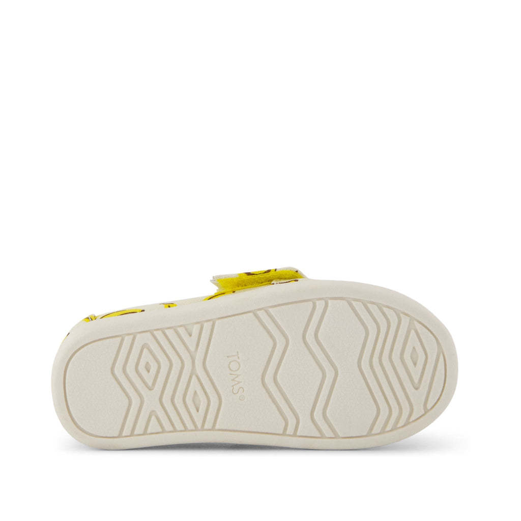 Alpargata Classic Toddler Shoe - Pale Lemon Bananas Bottom Sole View