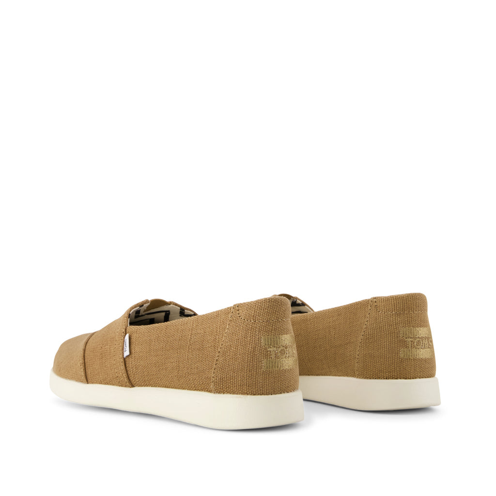 Alpargata Plus - Toffee Heritage Canvas Back View