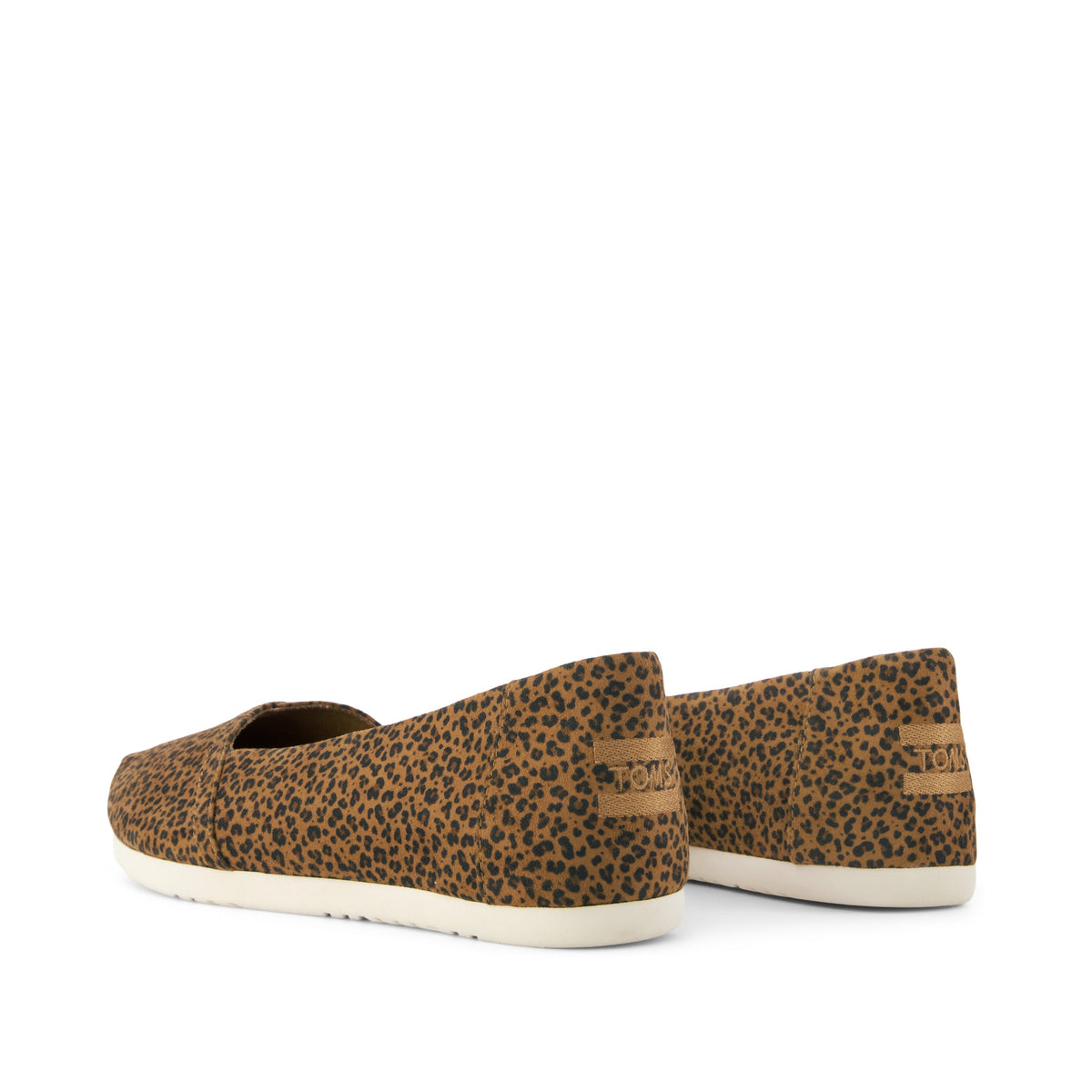 Alpargata Ballet Flat - Toffee Leopard Print Back View