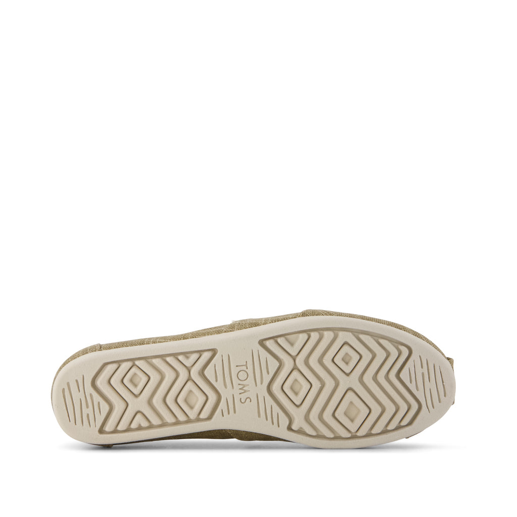 Alpargata Classic - Gold Shimmer Crosshatch Bottom Sole View