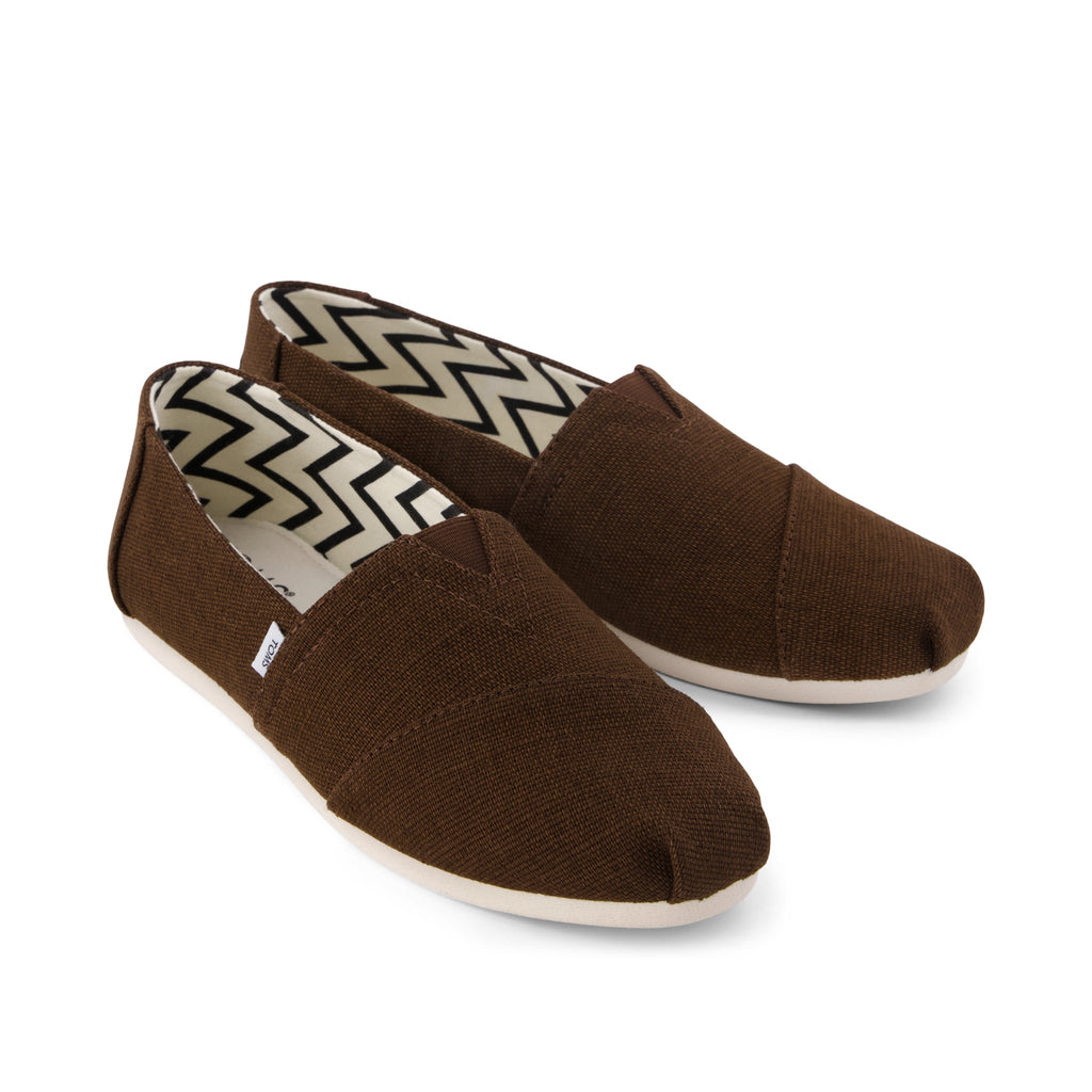 Alpargata Classic - Hot Cocoa Heritage Canvas Front View