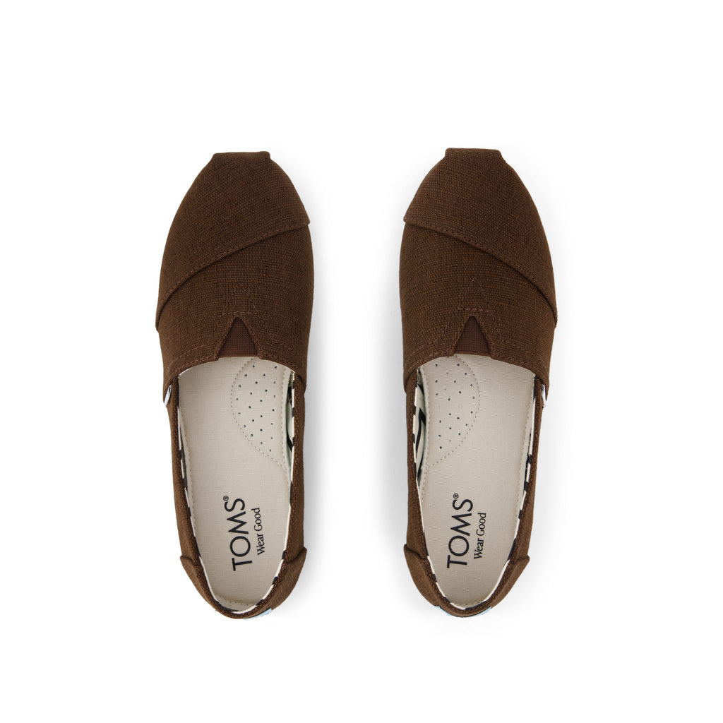 Alpargata Classic - Hot Cocoa Heritage Canvas Top View