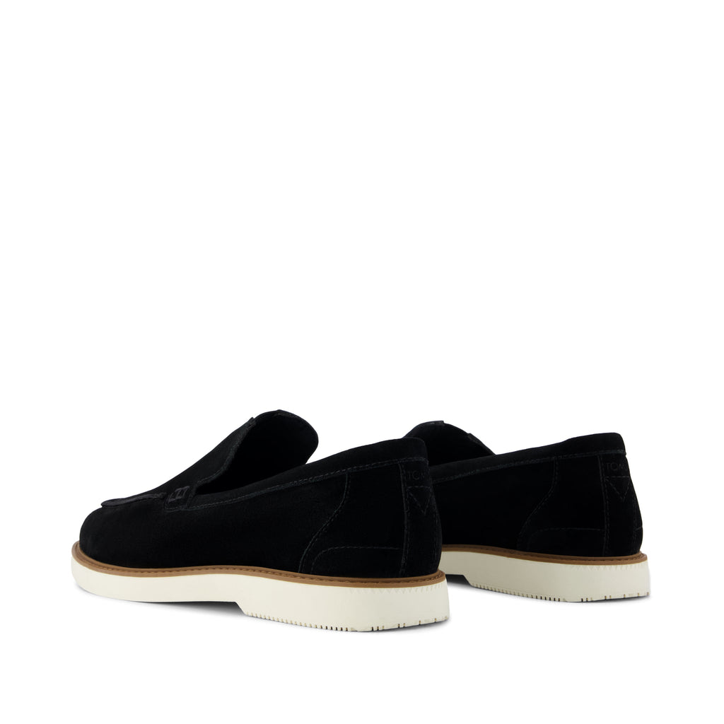 Mens Marcos Loafer Black Suede