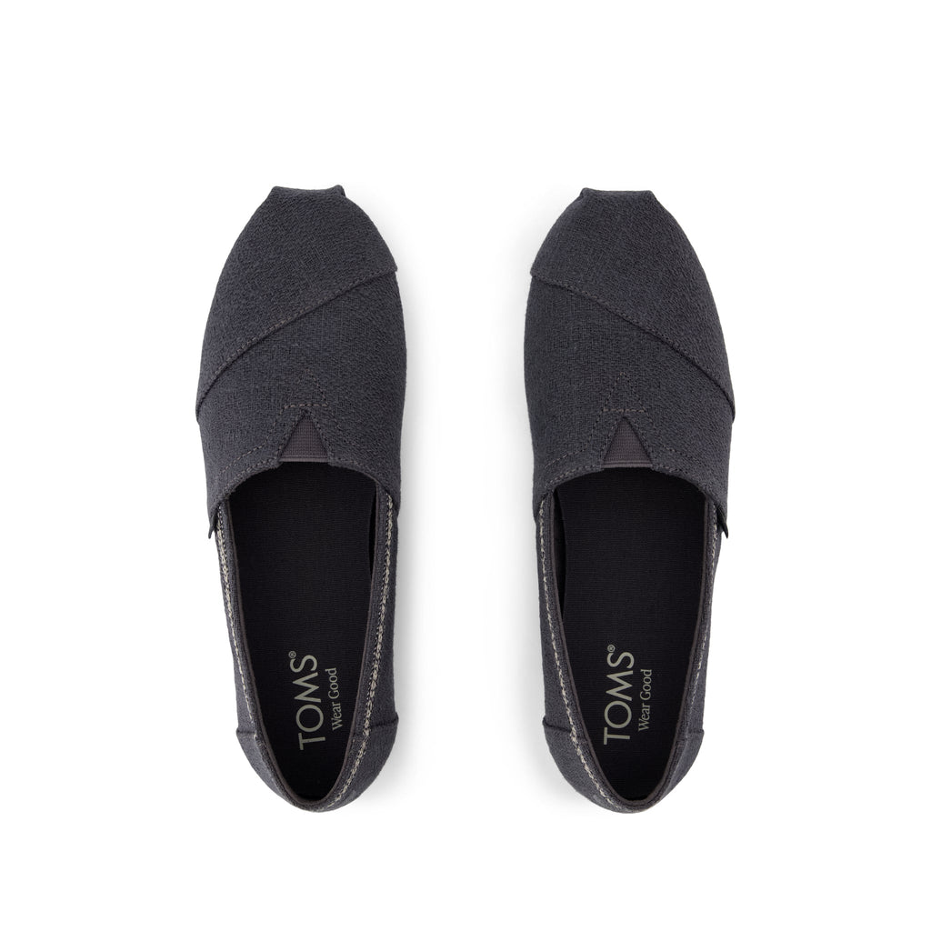 Alpargata Classic - Forged Iron Vintage Slub Top View