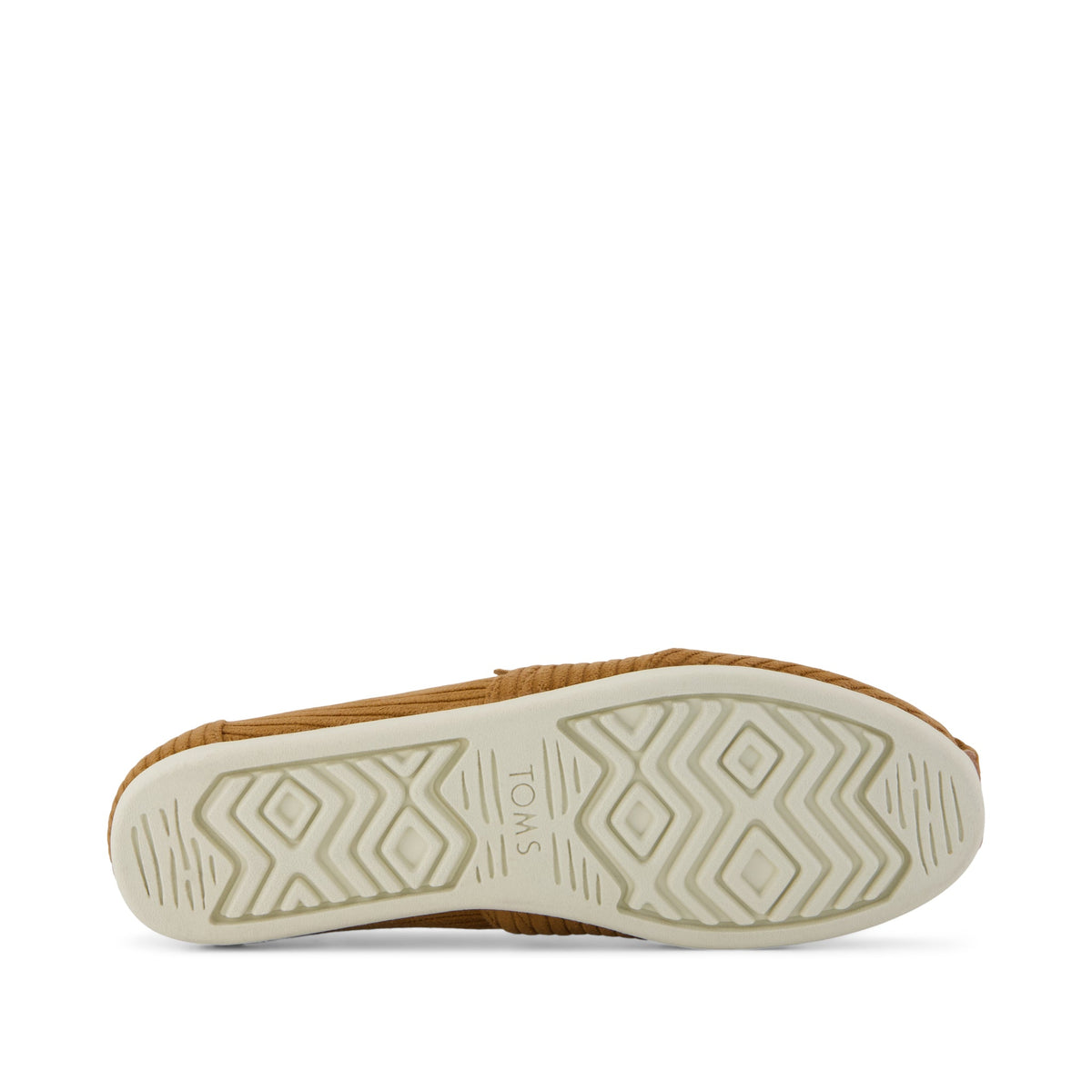 Alpargata Classic - Tan Cordurory Bottom Sole View
