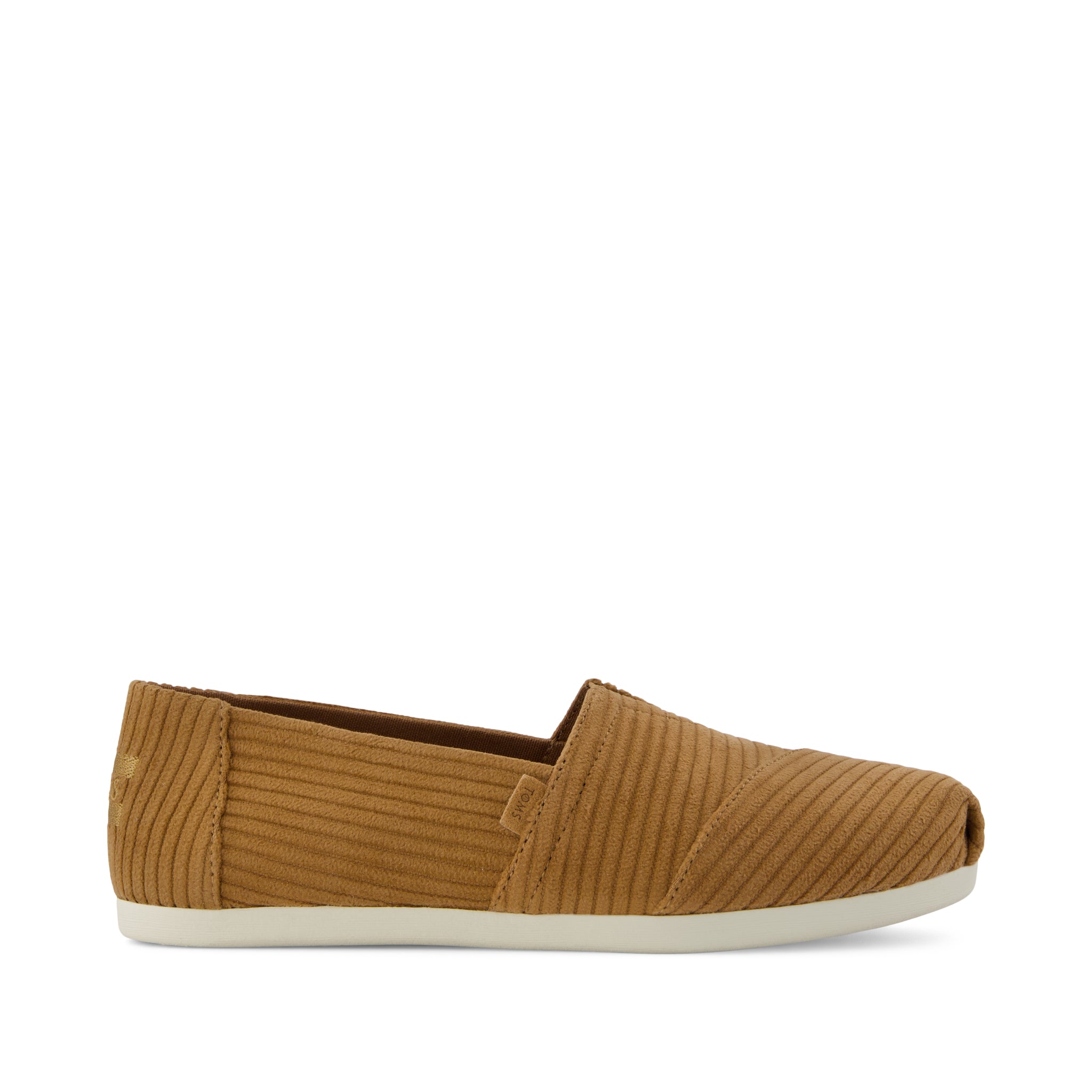 Alpargata Classic - Tan Cordurory Side View