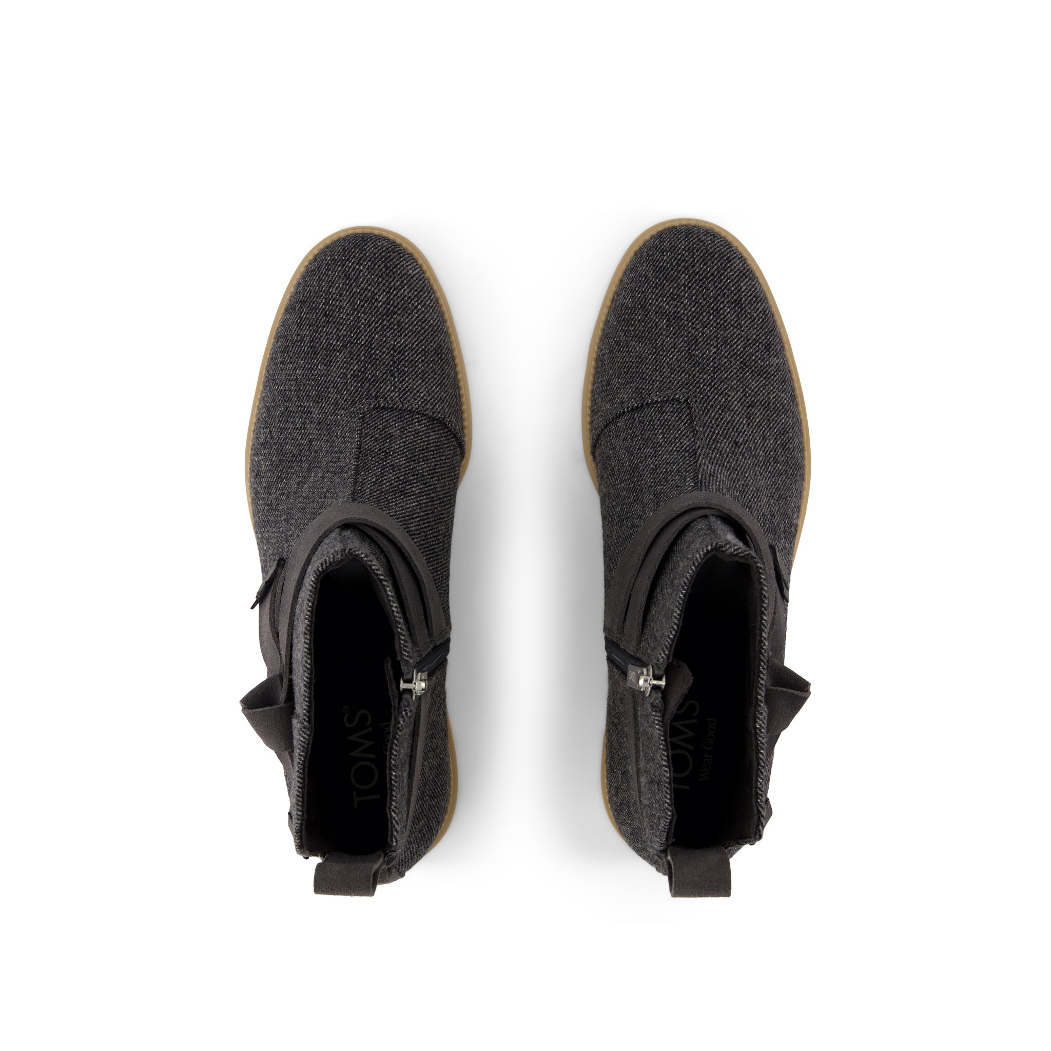 Marlow Boot - Water Repellent Forged Iron Shimmer Twill Top View