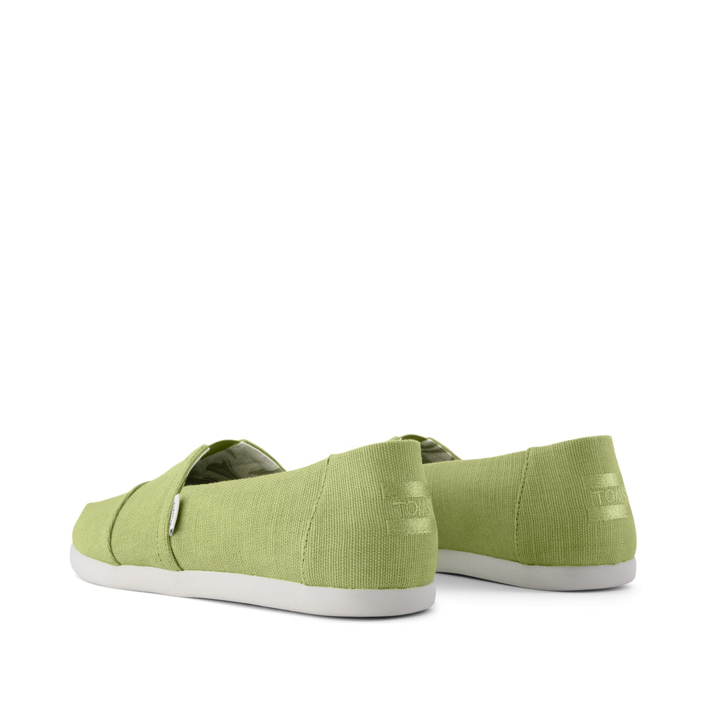Alpargata Classic - Matcha Heritage Canvas Back View