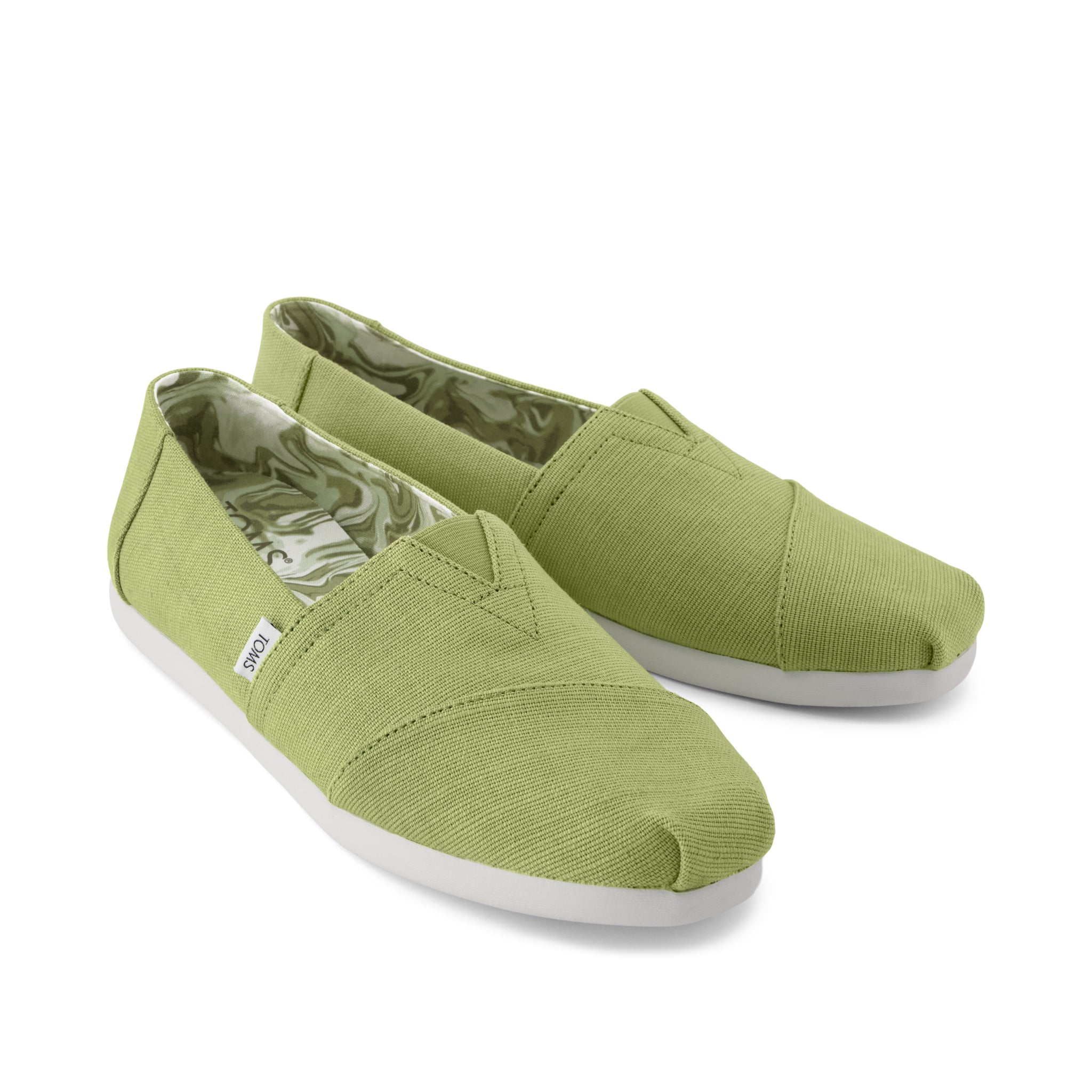 Alpargata Classic - Matcha Heritage Canvas Front View
