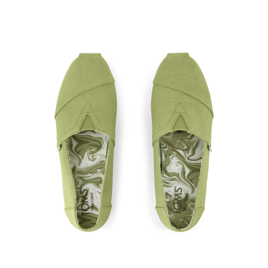 Alpargata Classic - Matcha Heritage Canvas Top View