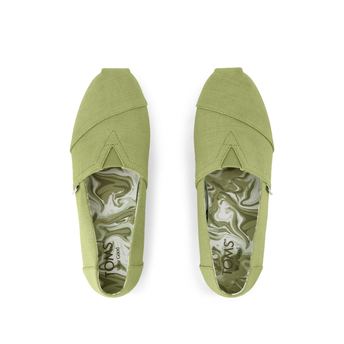 Alpargata Classic - Matcha Heritage Canvas Top View