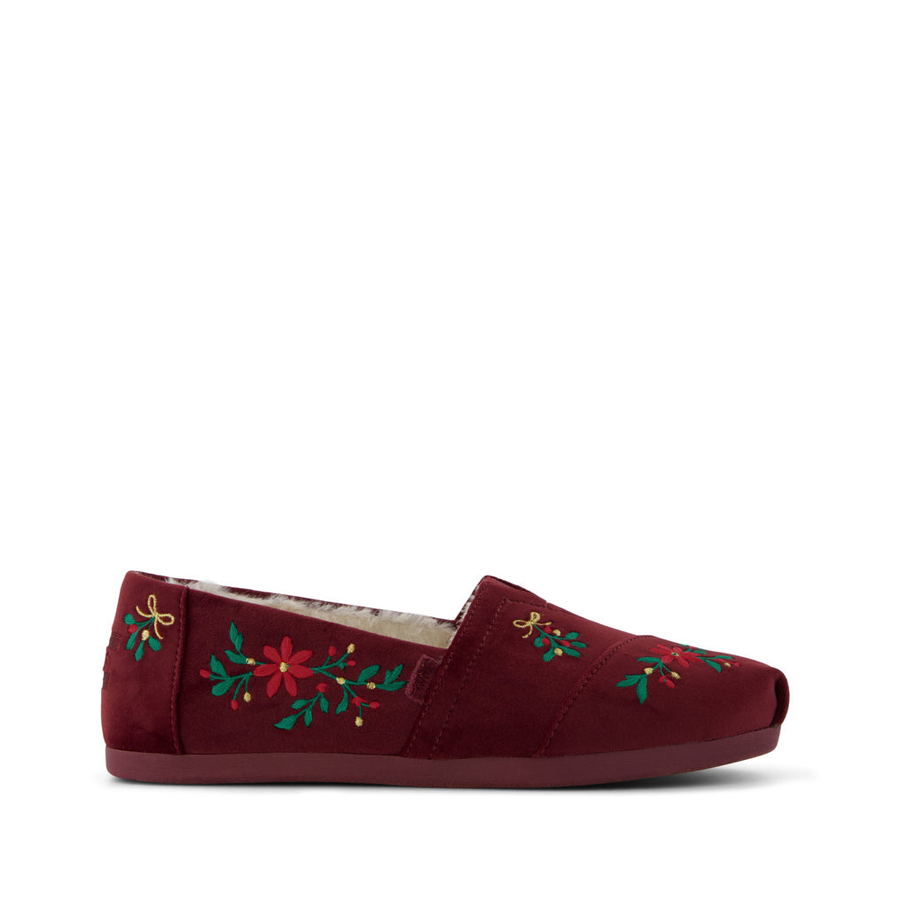 Alpargata Classic - Holiday Foliage Print Side View