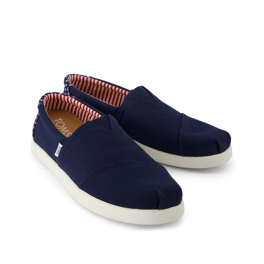 Alp FWD - Navy Stars Canvas Front View
